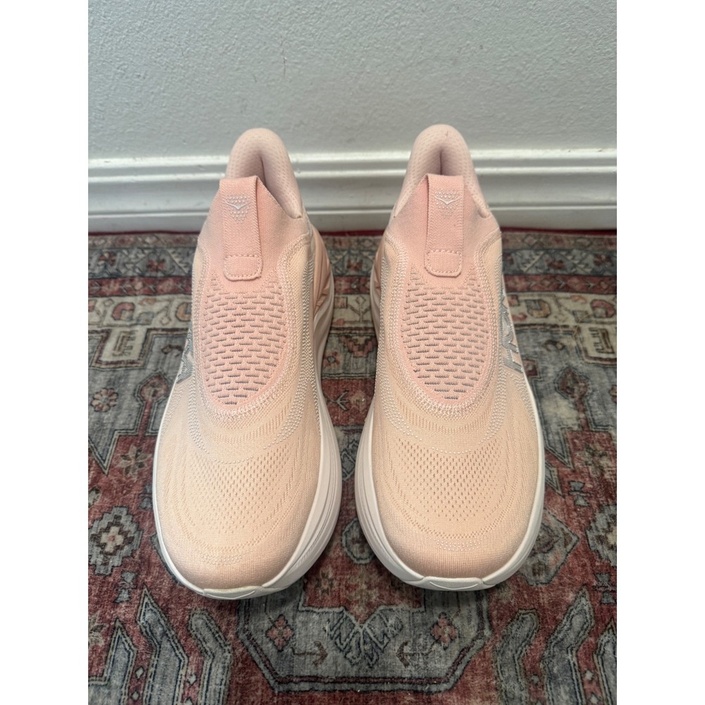Hoka One One Skyward Laceless Sneakers Peach Pink 1122577 RLTT Womens 12B